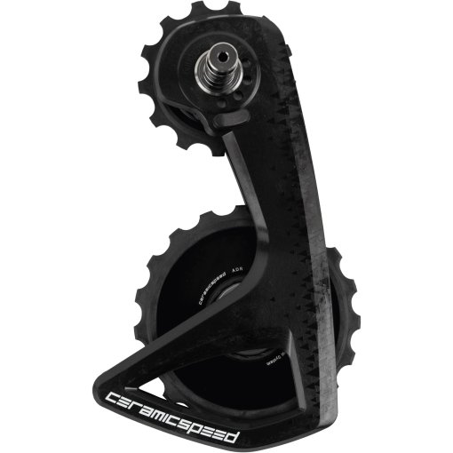 Immagine prodotto da CeramicSpeed Sistema di Pulegge Cambio - OSPW RS - Alpha Disc | per Shimano Dura Ace/Ultegra Di2 (R9250/R8150) - nero | Niro Special Edition