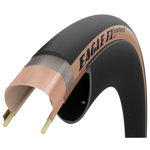 Immagine prodotto da Goodyear Pneumatico Pieghevole - Eagle F1 SuperSport R - Tubeless Complete - 30-622 - nero/tan