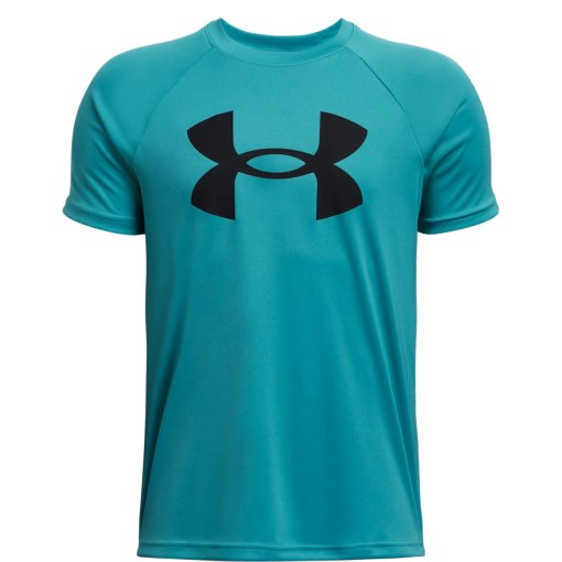 Foto de Under Armour Camiseta de manga corta Niño - UA Tech™ Big Logo - Circuit Teal/Black