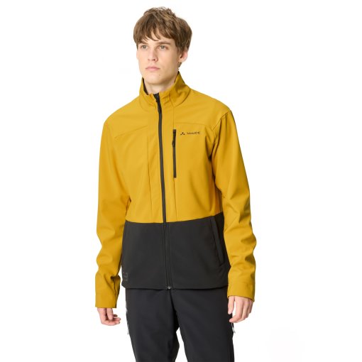 Productfoto van Vaude Qimsa Pro Softshell-Jas Heren - saffron