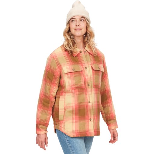Foto de Marmot Chaqueta de Franela Mujer - Ridgefield Sherpa - grapefruit
