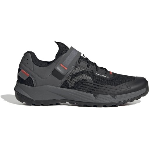 Foto de Five Ten Zapatillas MTB Hombre - Trailcross Clip-In - Core Black / Grey Three / Red