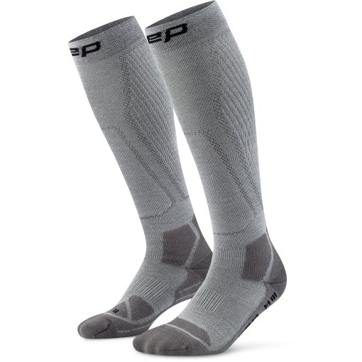 Picture of CEP Hiking Light Cushion Tall Compression Socks Men - grey/dark grey