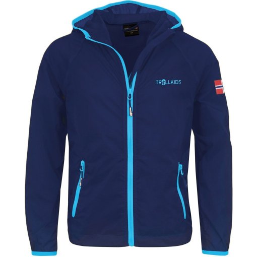 Foto de Trollkids Chaqueta Running Niño - Fjell - Navy/Medium Blue