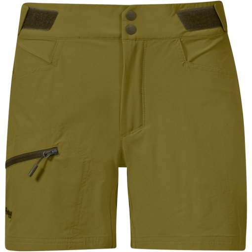 Foto de Bergans Pantalones Cortos Mujer - Cecilie Mountain Softshell - trail green/dark olive green