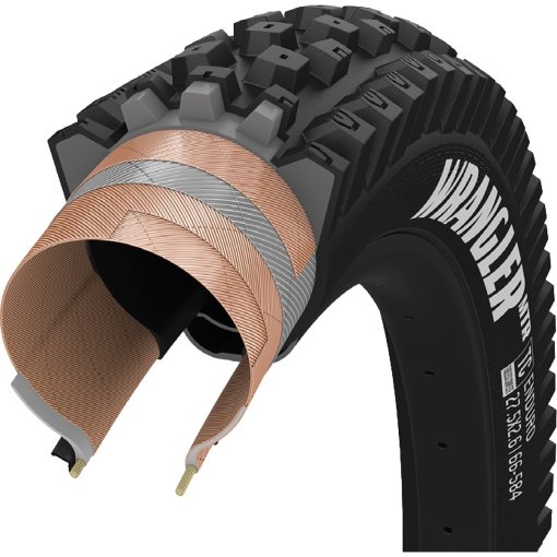 Produktbild von Goodyear Wrangler MTR - Enduro - Tubeless Complete - Faltreifen - 29x2.40&quot; - schwarz