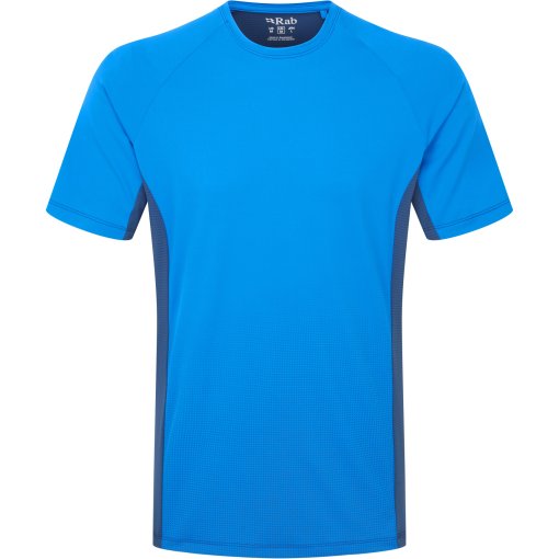 Foto de Rab Camiseta Hombre - Trail - maya blue/tempest blue