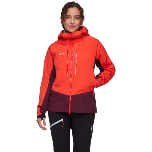 Foto de Mammut Chaqueta con Capucha Hardshell Mujer - Taiss Pro - mammut red-vin