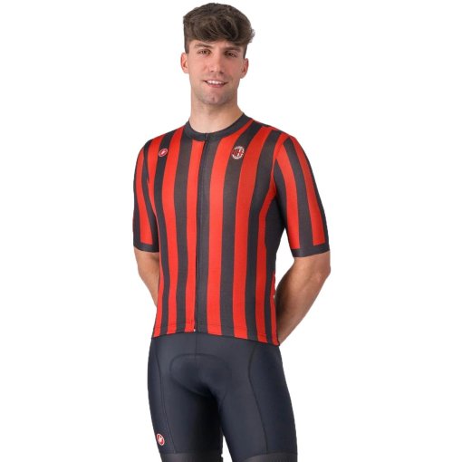 Foto de Castelli Maillot de Manga Corta Hombre - AC Milan Competizione 3 - home red/black 001