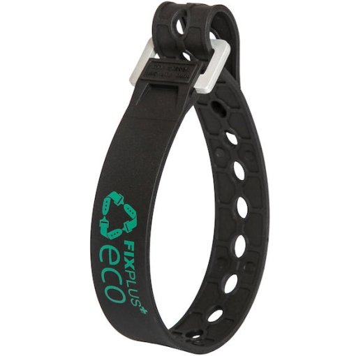 Produktbild von FixPlus Recycling Strap Spannband 35cm - 2 Stück - schwarz