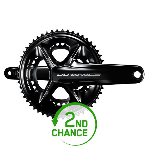 Produktbild von Shimano Dura Ace FC-R9200 Kurbelgarnitur - 2x12-fach - schwarz - B-Ware