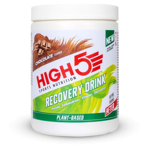 Foto de High5 Bebida Proteínica con Carbohidratos en Polvo - Plant-Based Recovery Drink - 450g