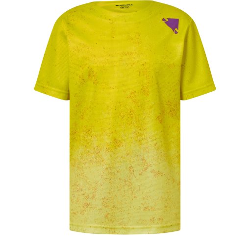 Productfoto van Endura SingleTrack Core T-shirt voor kinderen - end citrus