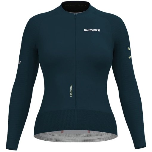 Productfoto van Bioracer Epic Damesfietsshirt met lange mouwen - graphite blue