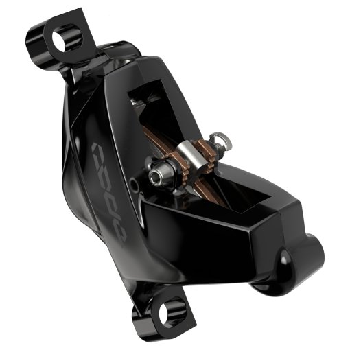 Photo produit de SRAM Étrier de Frein à Disque - Code Stealth - Silver | 4 Pistons | C1 - Black