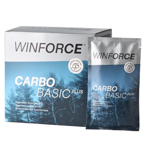 Productfoto van WINFORCE Carbo Basic Plus Polar Berries - Hypotone Koolhydraat Drankpoeder - 10x60g