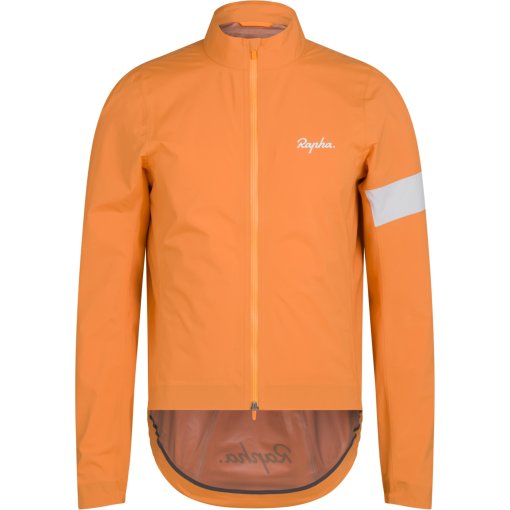 Productfoto van Rapha Core Regenjas Heren - orange/white