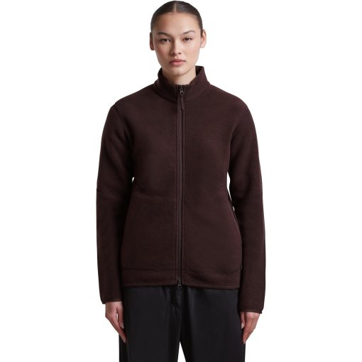 Foto de Icebreaker Merino 800 RealFleece™ Classic Pile Camisa de manga larga con cremallera para mujer - Bittersweet