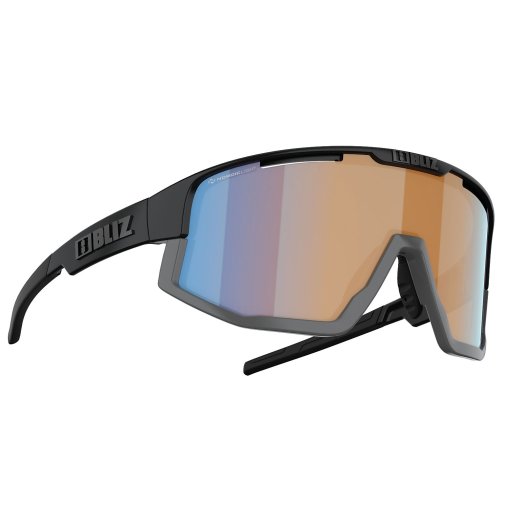 Immagine prodotto da Bliz Occhiali - Vision Nano Optics | Nordic Light - Matt Black / Orange - Blue Multi