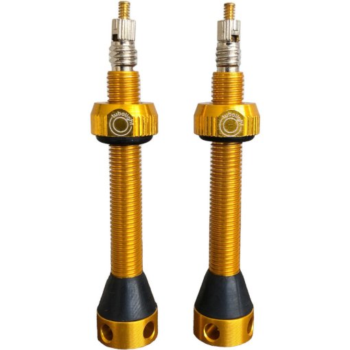 Immagine prodotto da Tubolight Set de Valvole Tubeless - 50mm (Paio) - oro
