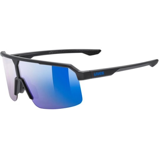 Produktbild von Uvex ramp Fahrrad-Brille - black matt/mirror blue