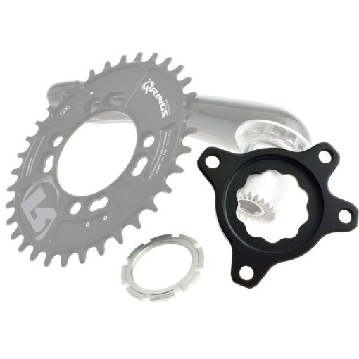Rotor Q-Rings QX1 MTB Chainring 4-arm 76mm 1x11-speed Narrow