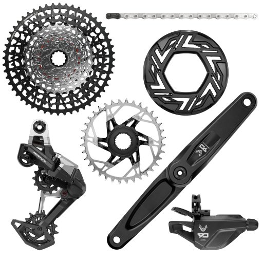 Immagine prodotto da SRAM Kit di Cambio E-MTB Eagle 90 Transmission | T-Type | Bosch | A1 - nero / argento