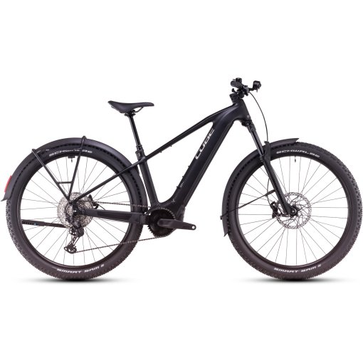 Foto de CUBE Bicicleta Eléctrica de Montaña - REACTION HYBRID Race 800 Allroad - 2025 - 27.5&quot; - black / metal