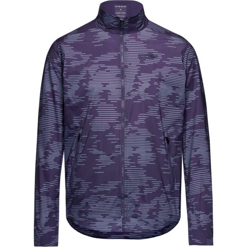 Foto de GOREWEAR Concurve Electro Chaqueta cortavientos para hombres - crushed purple indigo / amethyst grey DEDF