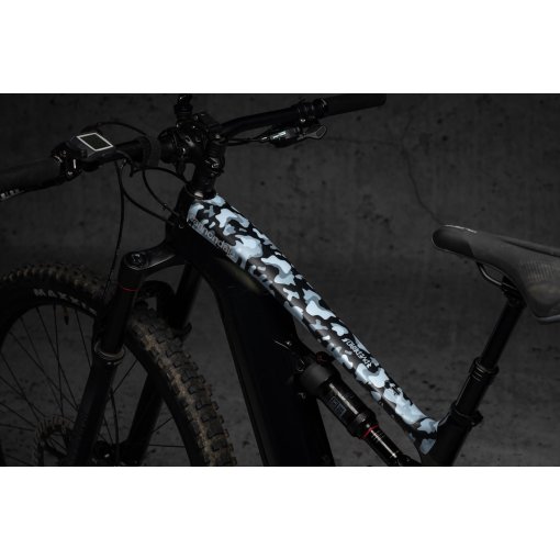 Picture of DYEDBRO Frame Protection Kit CAMO E-BIKE - white matte