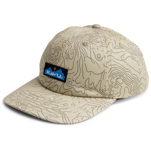 Produktbild von KAVU Ballard Classic Baseball-Cap - Terrain Topo