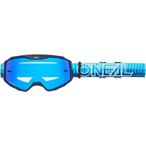 Produktbild von O&#039;Neal B-10 Brille - STRIPED V.26 blue/blue - radium blue