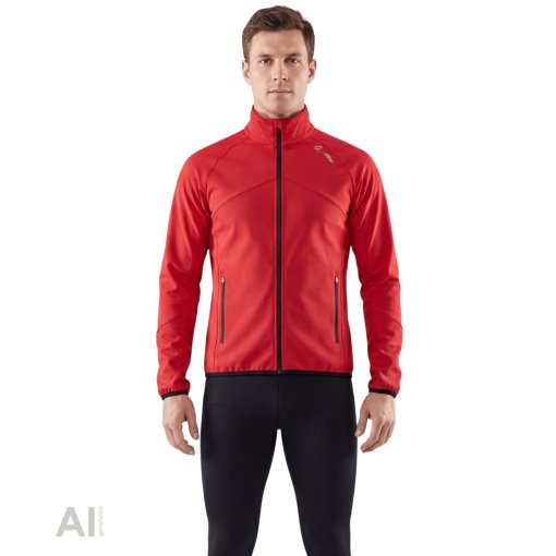 Produktbild von Löffler Alpha Airblocc Light Jacke Herren - red 551
