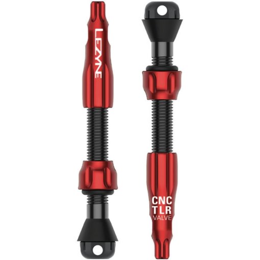 Productfoto van Lezyne CNC Pro Tubeless Ventiel - 44mm - rood