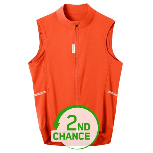 Produktbild von FINGERSCROSSED Road Windweste Herren - Poppy Red - B-Ware