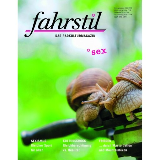 Immagine prodotto da fahrstil Das Radkulturmagazin #38 °sex (Rivista in Lingua Tedesca)
