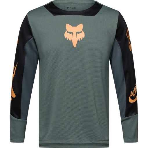 Produktbild von FOX Defend MTB-Langarmtrikot Kinder - Creation - sage