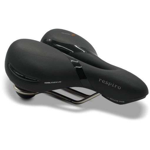 Photo produit de Selle Royal Respiro Stracciatella Selle - Relaxed | Noir