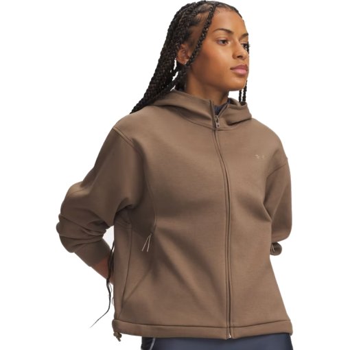 Picture of Under Armour Unstoppable Fleece Jacket Women - Desert Taupe/Desert Taupe
