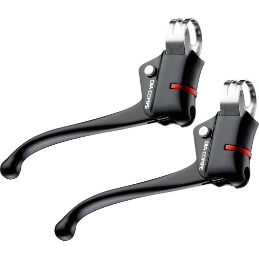 Picture of Dia Compe DC135 Touring Road Brake Levers - 22.2mm Clamp - Pair - black