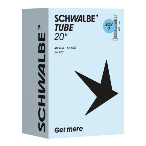 Immagine prodotto da Schwalbe Camera d&#039;Aria - No. 7 | 20&quot; - 40/62-406 | Clik Valve (SCV) 40mm