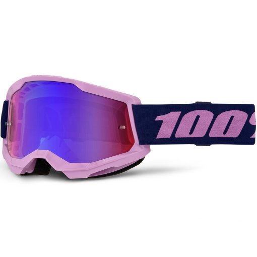 Foto de 100% Strata 2 Gafas - Purple - Red/Blue Mirror