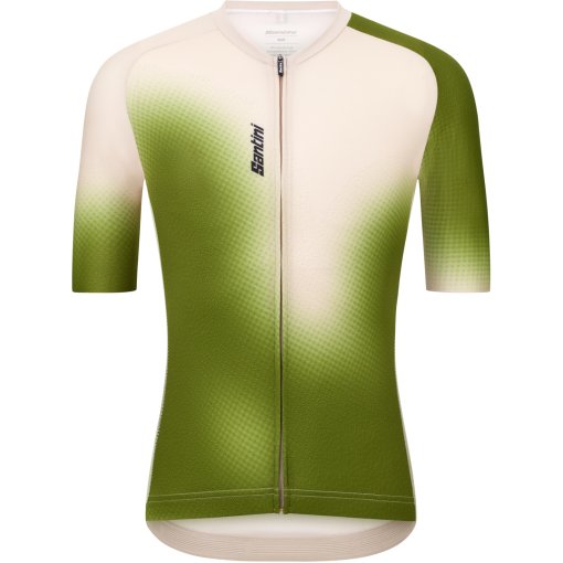 Image of Santini Aura Short Sleeve Jersey Unisex 6S94275CAURA - cappuccino CP