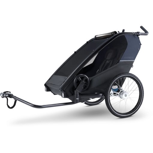 Photo produit de Croozer Kid Lykke 2 - Remorque Vélo pour 2 Enfants - blueberry blue