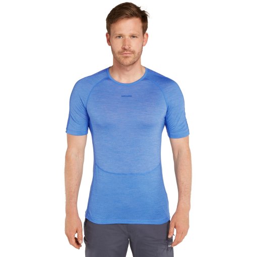 Produktbild von Icebreaker 125 ZoneKnit™ Merino Thermo-Kurzarmshirt Herren - Baja/Brilliant