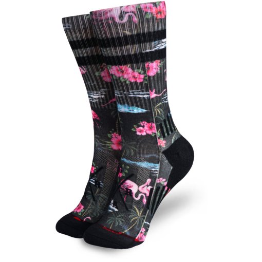 Photo produit de Loose Riders Chaussettes Techniques - Pink Flamingos Pink