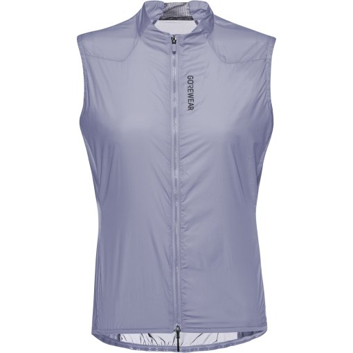 Produktbild von GOREWEAR Distance Windbreaker Weste Damen - amethyst grey DF00
