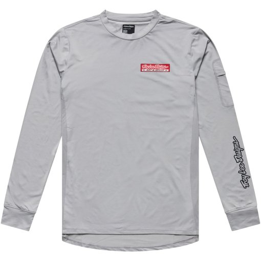 Foto de Troy Lee Designs Maillot de Manga Larga Hombre - Ruckus Ride - Custom Paint Mid Gray