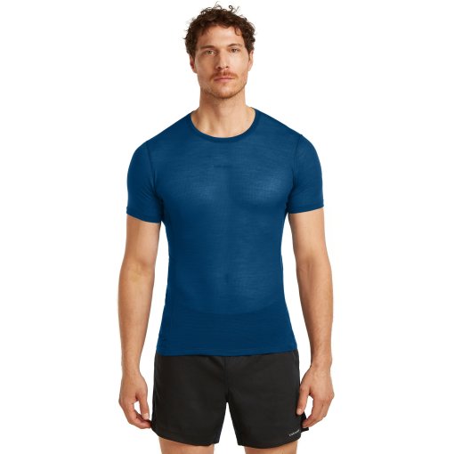 Produktbild von Icebreaker Merino 75 Cool-Lite™ Featherlight™ Crewe T-Shirt Herren - Atlantis