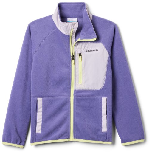 Produktbild von Columbia Fast Trek V Full Zip Fleecejacke Kinder - Stormwatch/Lavender Pearl